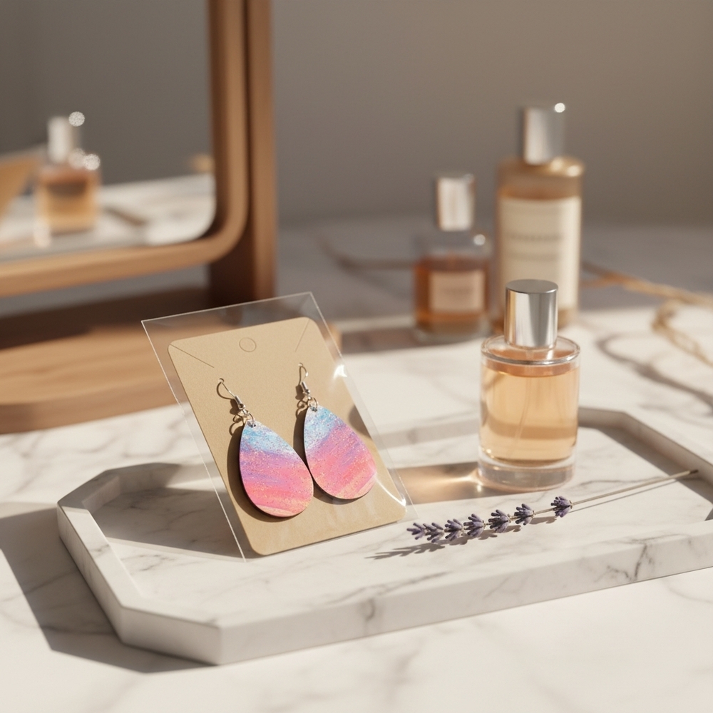 Colorful Teardrop Earrings